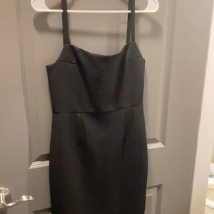 Beautiful Black pencil dress with tank top straps.